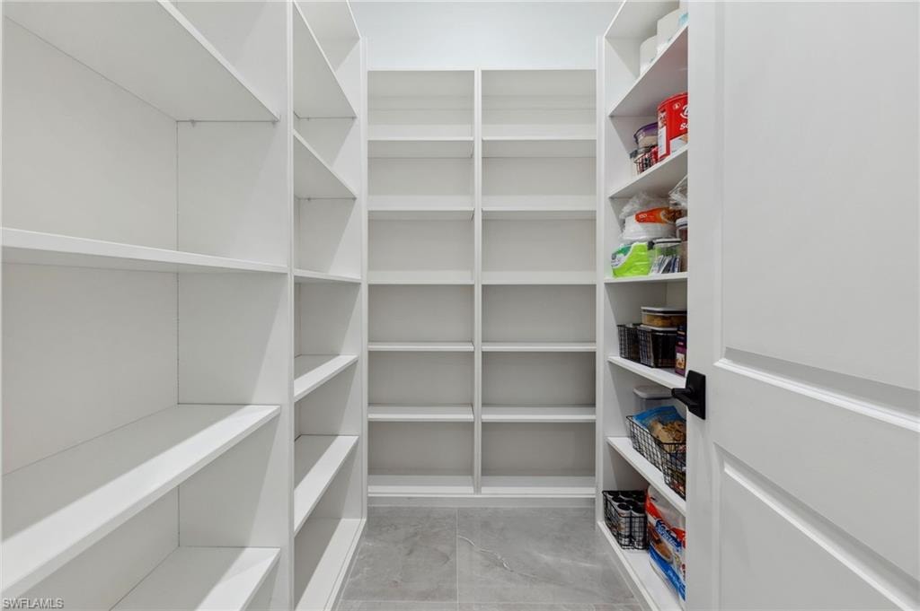 View of storage area