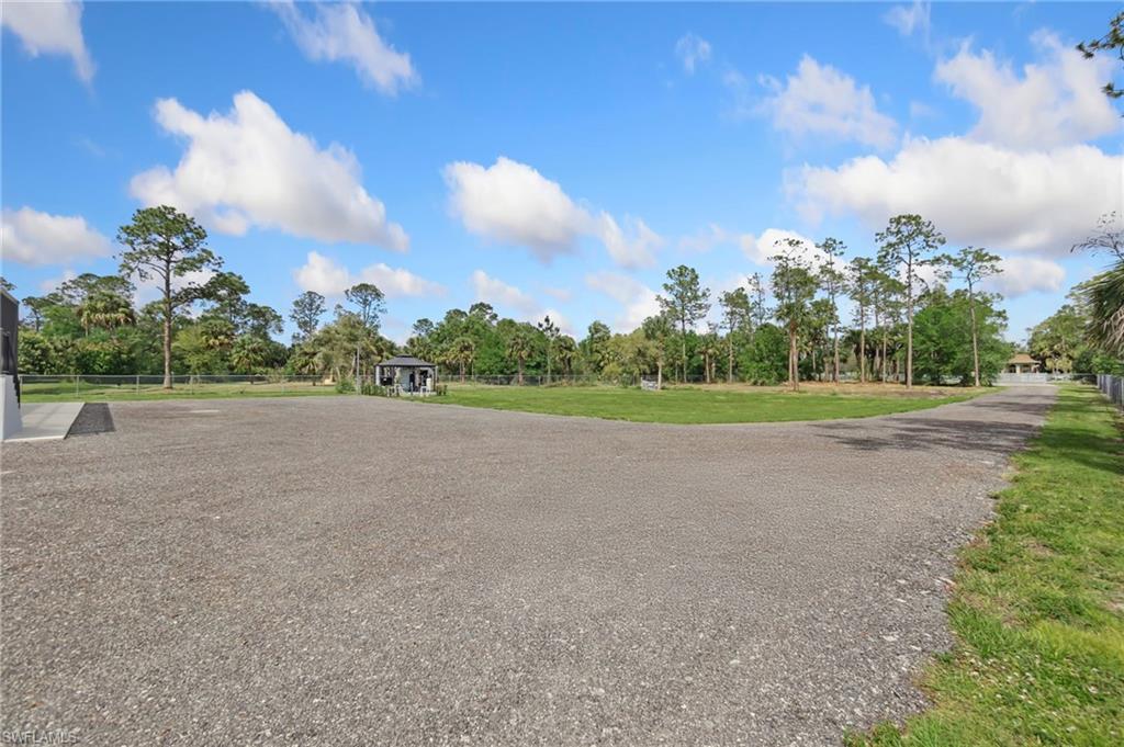 View of community with a yard