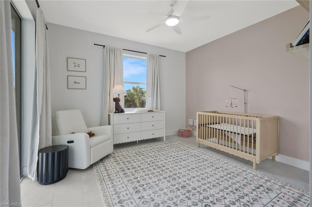 Bedroom with Slider to Covered Patio