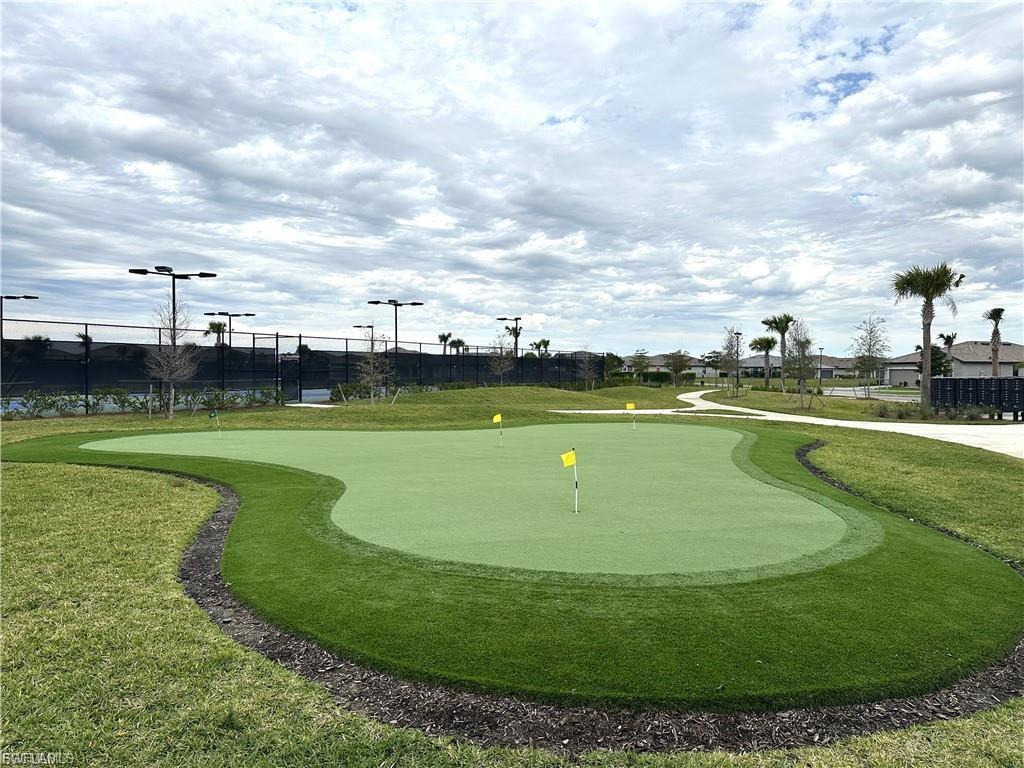View of property's community  putting green