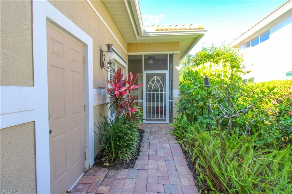 View of property entrance