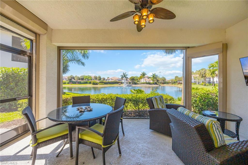 Outdoor Sitting Area with Lake Views/Sunsets