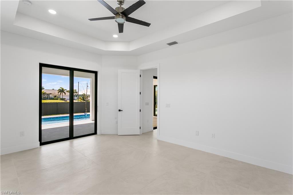 The PRIMARY SUITE is a TRUE RETREAT w/ TWO WALK-IN CLOSETS