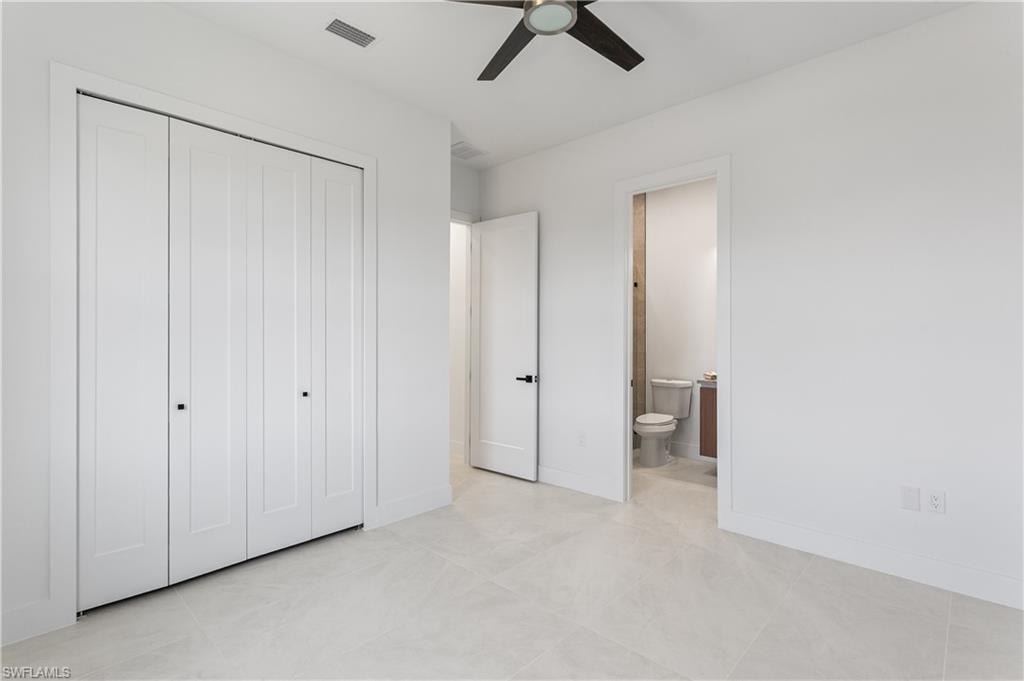 SPLIT FLOOR PLAN PROVIDES privacy w/ a SECOND ENSUITE BEDROOM, 3RD GUEST BEDROOM & ADDITIONAL 3RD BATHROOM in the hallway.