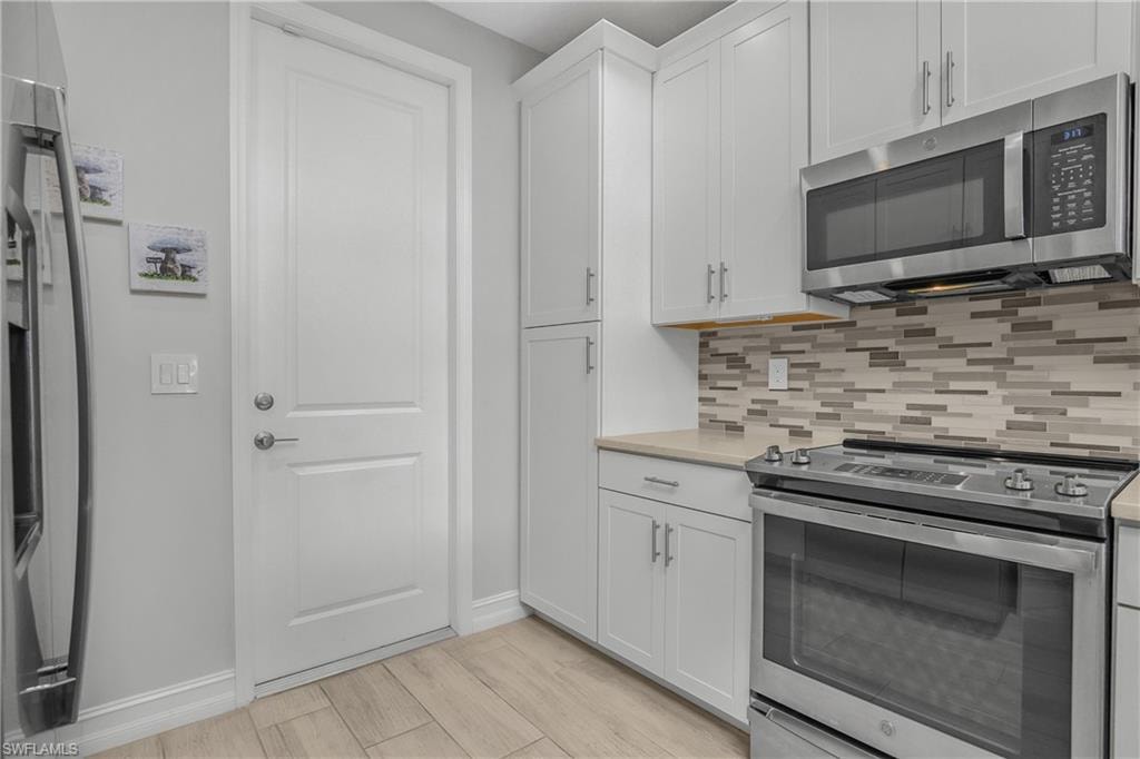 Kitchen includes Stainless Steel appliances