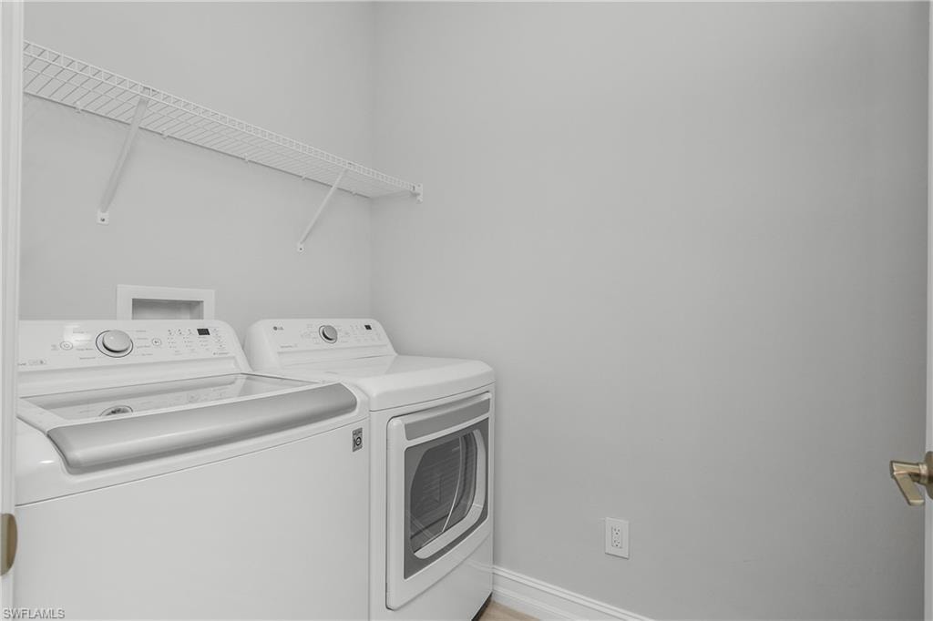 Laundry Room conveniently located on the upper level