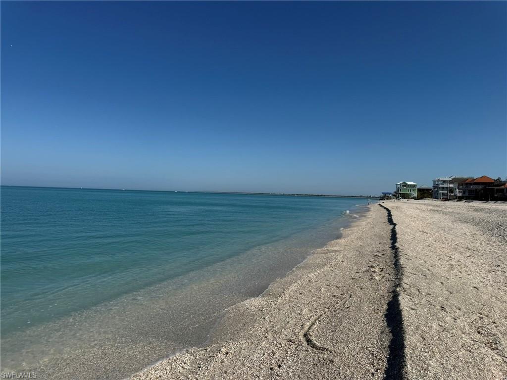 View from the House to the Right Down the Beach