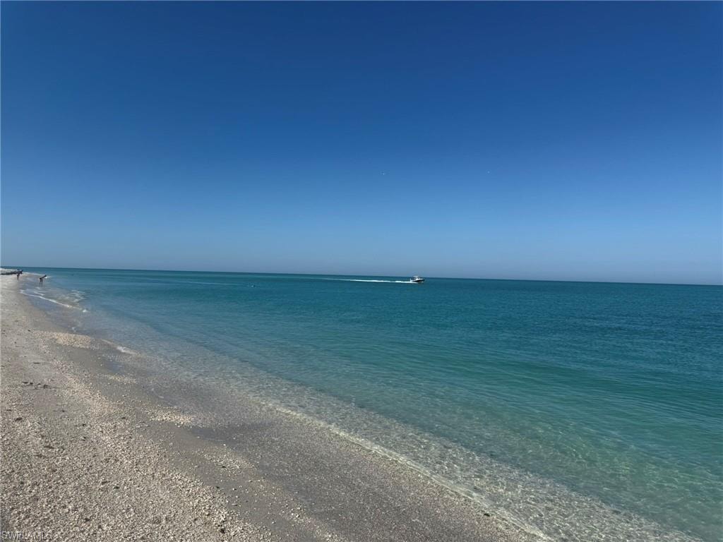 View from the House looking Left down the Beach
