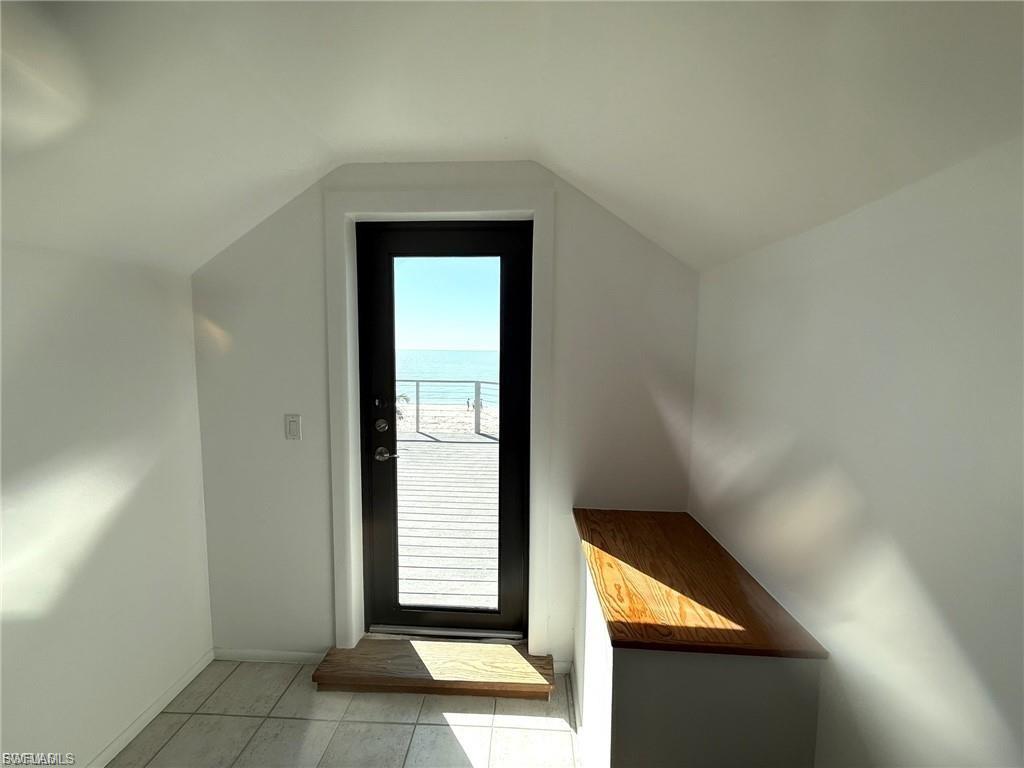 Loft Door to the Deck off of the Loft overlooking the Ocean