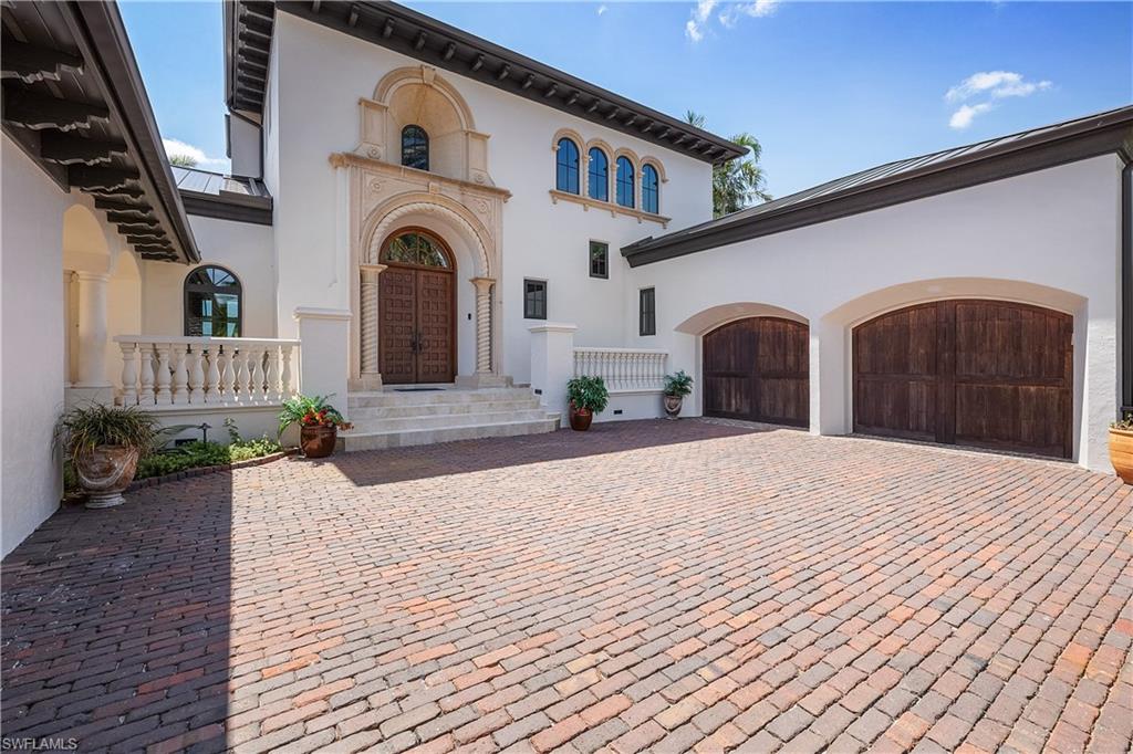 Driveway view to west side