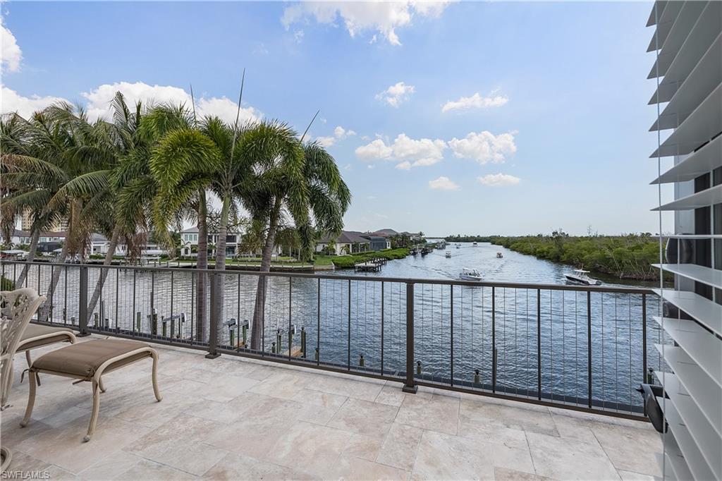 View from second floor bedrooms balcony.