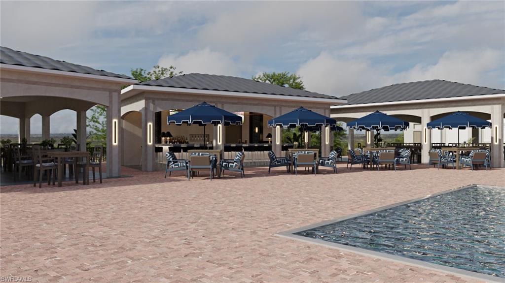 Rendering of New Outdoor cabana