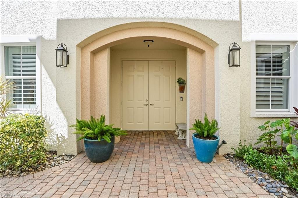 Private courtyard entrance