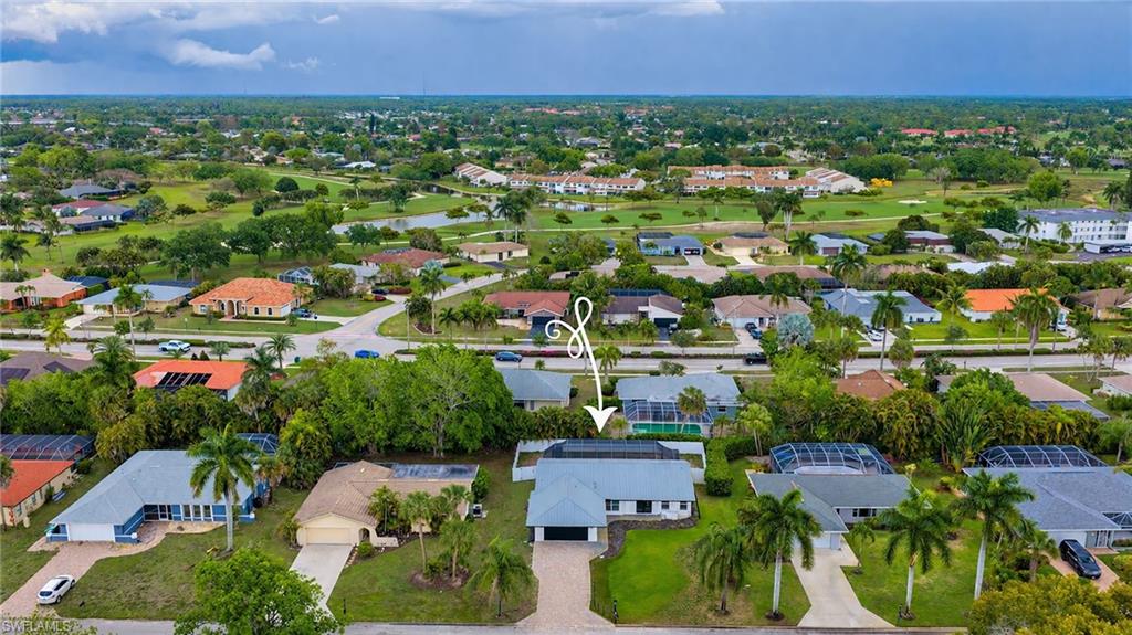Aerial with Golf Course