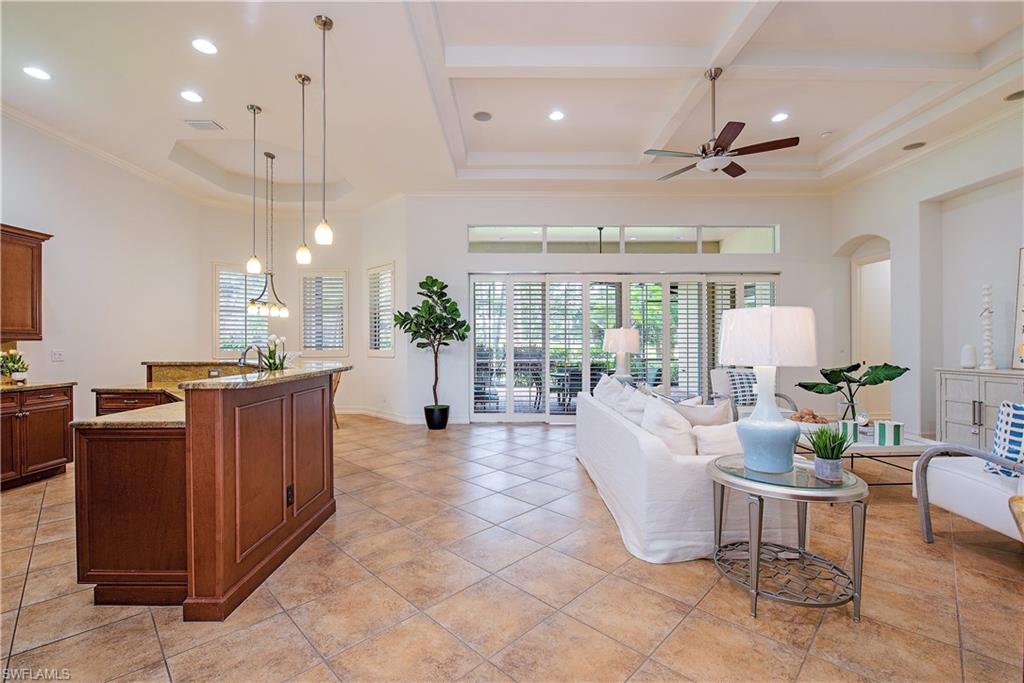 Entry leading into the Great Room and Kitchen/Dining area.