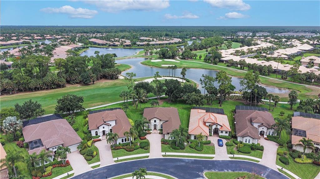 Aerial View of the residence and The Classics Country Club and Golf Course.