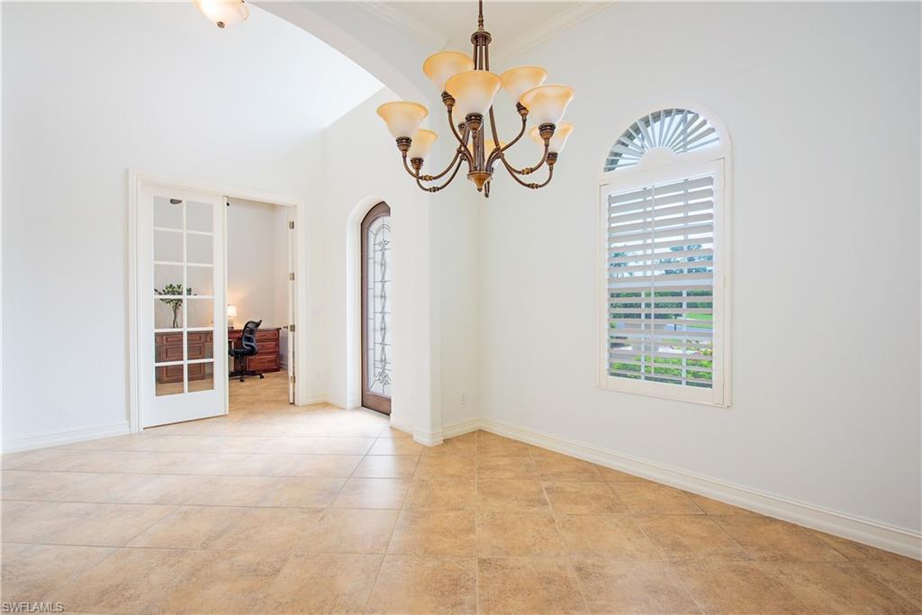 Formal Dining Room to the left of the entry.
