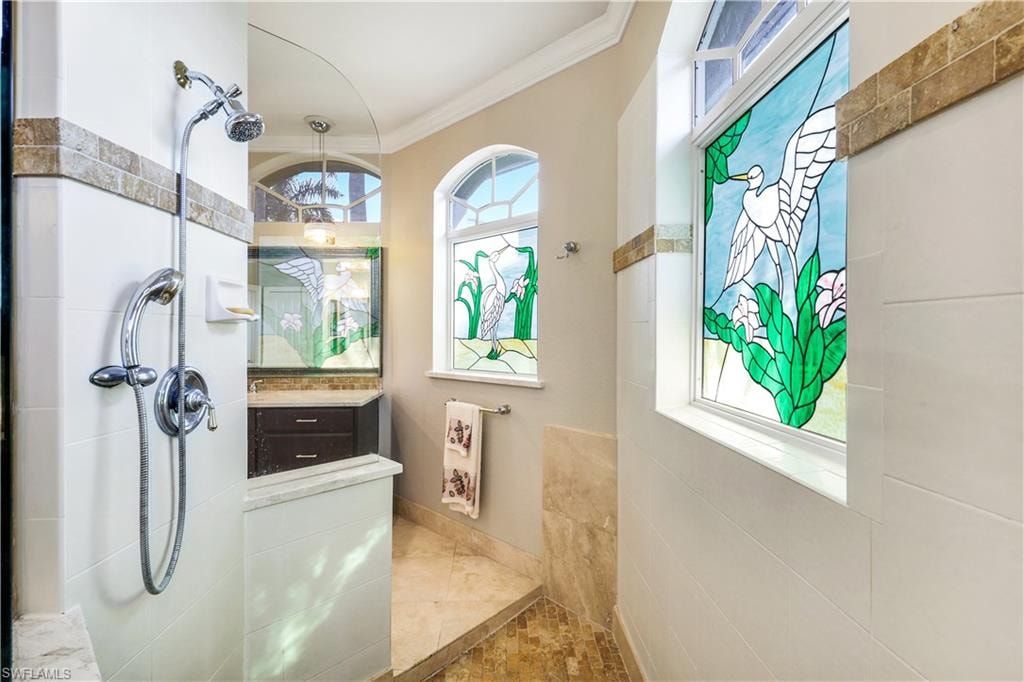 Walk-through Shower