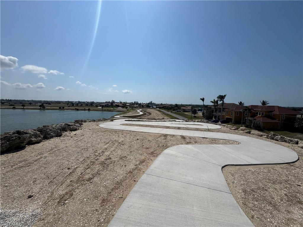 View of Walking Path from Lookout Hill