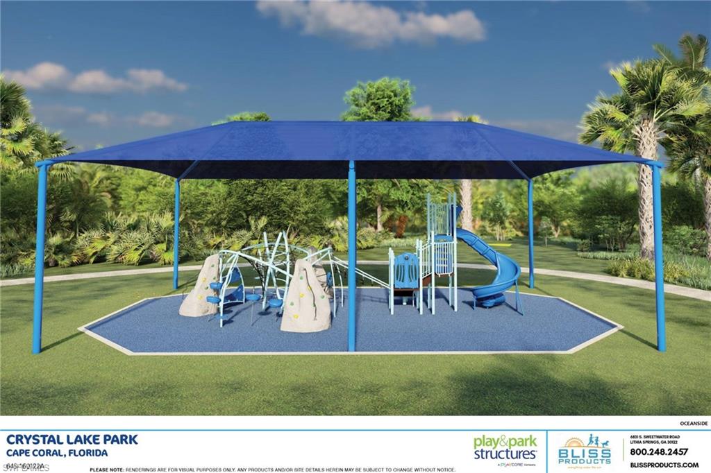 One of Many Community Fitness Play Areas