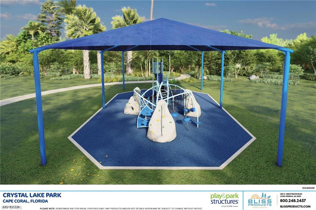 One of Many Community Fitness Play Areas