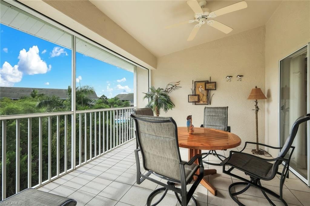 Screened Lanai with Preserve and Pool view