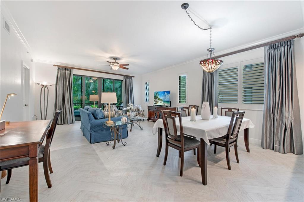 Living Room and Dining Areas