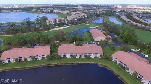 Aerial view of building