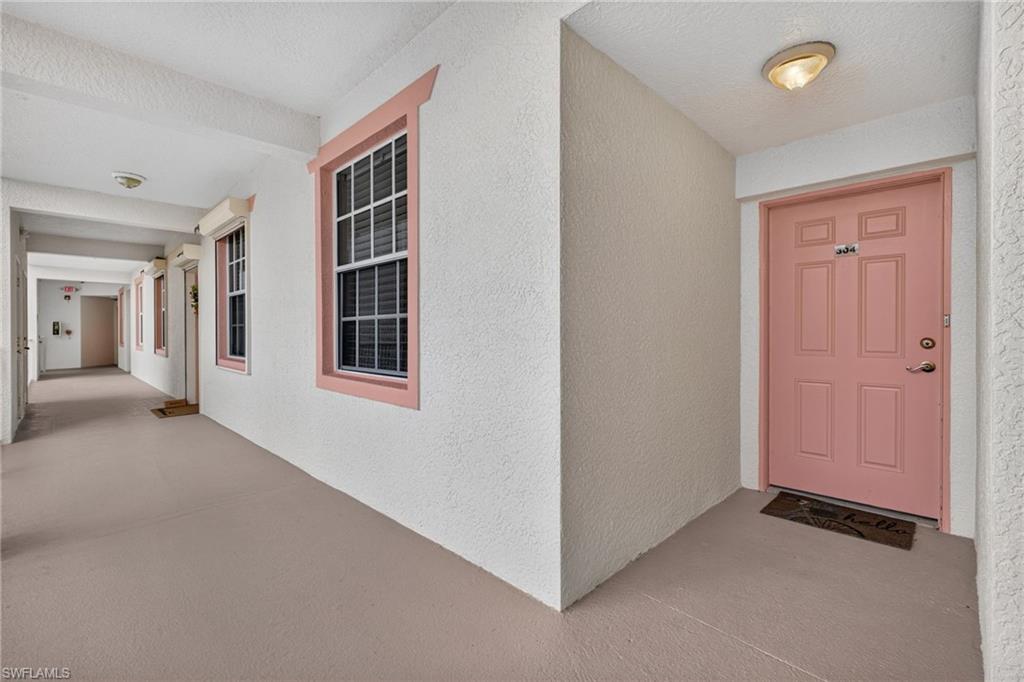 Wide halls with steps from Elevator and Secured Storage