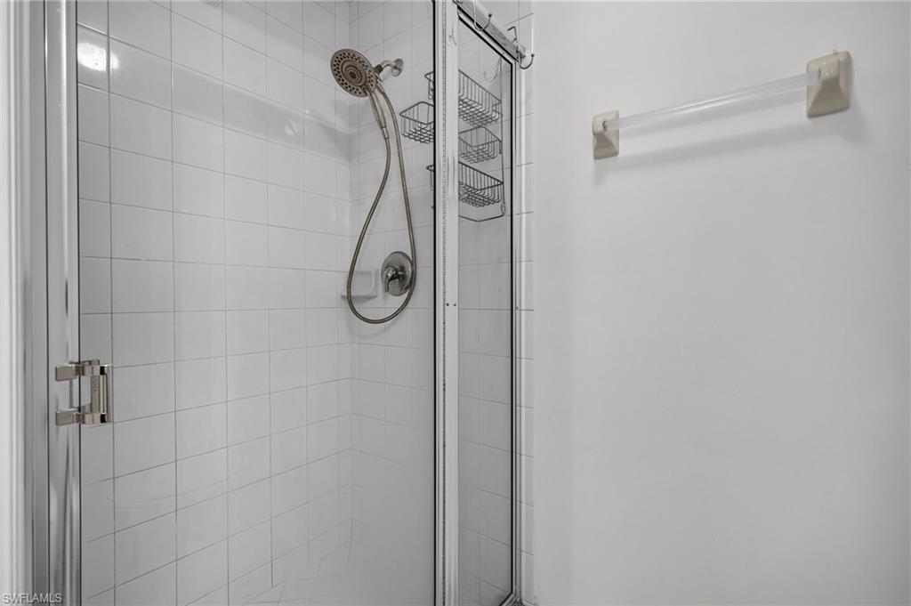 Walk in Shower - primary bedroom
