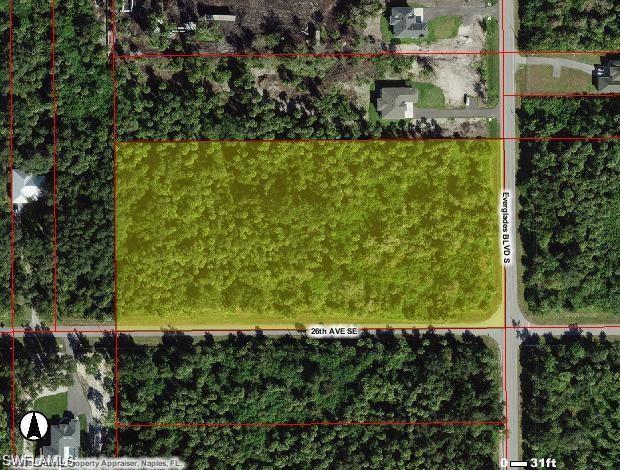 5.15 Acres Located on Everglades Blvd S & Corner of 26th Ave Se