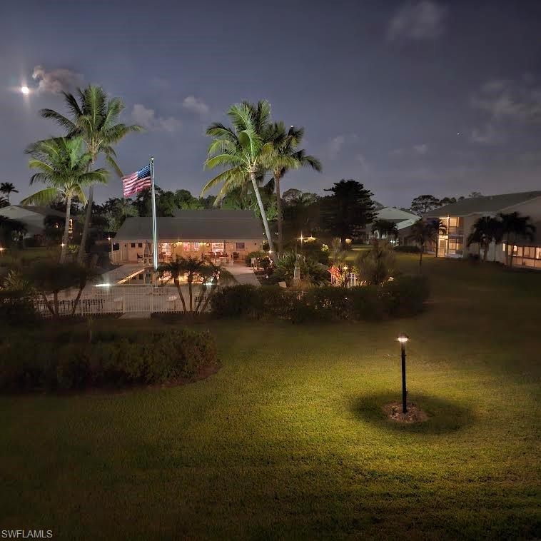 This lovely view from your lanai is just gorgeous in the evening!