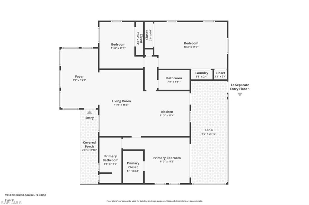 View of floor plan / room layout