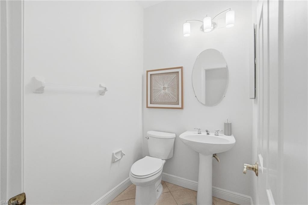 3rd bath is a guest powder accessible for guests, the pool area, and den for privacy and comfortability.