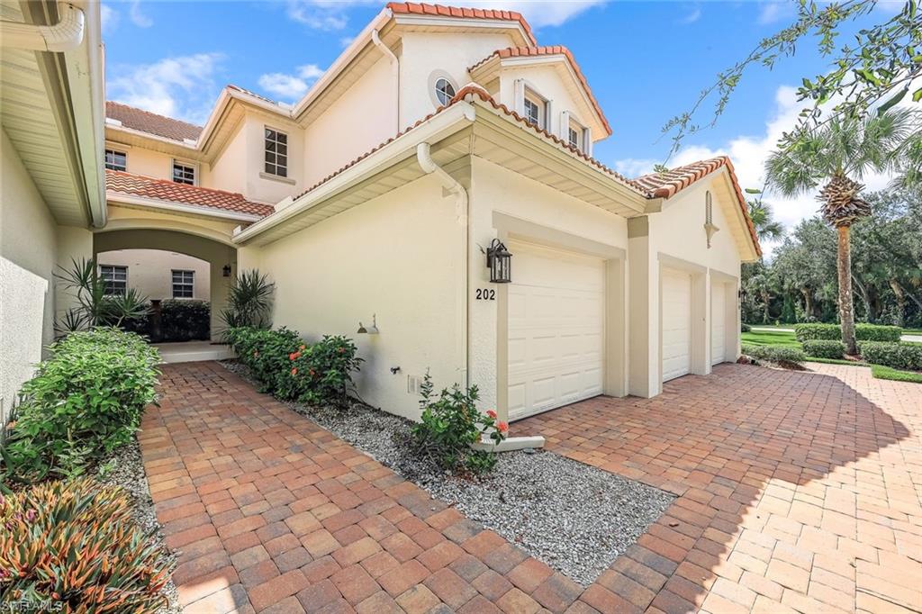 Main entry to unit along with interior entry from garage