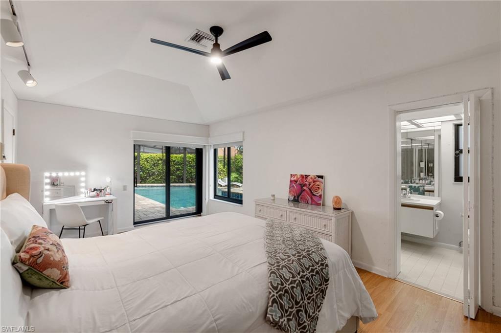 1Guest Room with slider out to pool