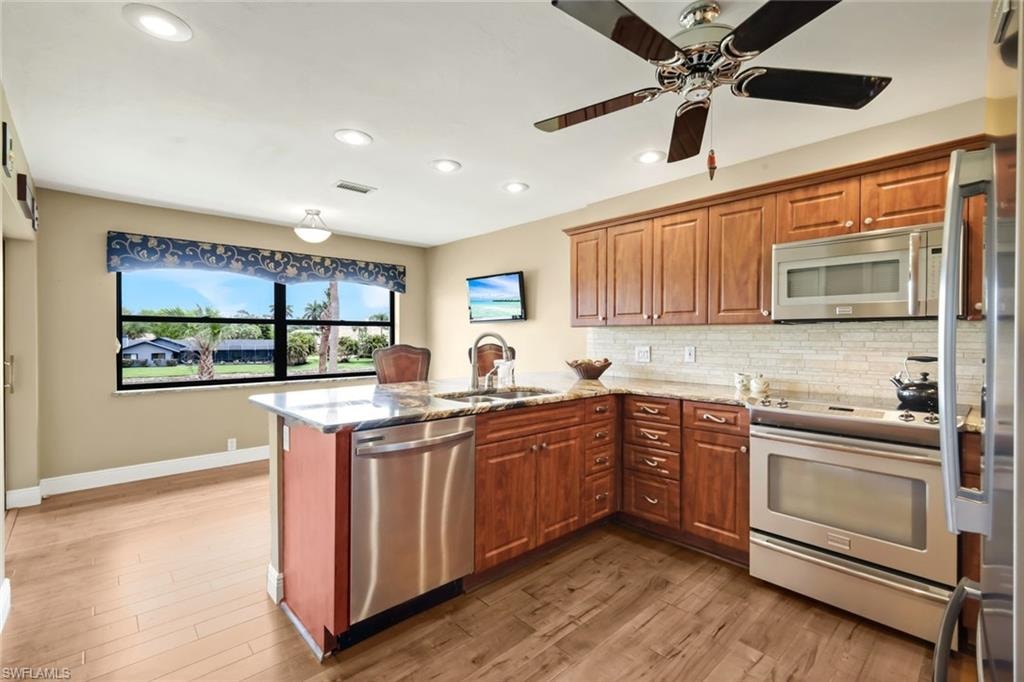 Open Air Kitchen, SS Appliances