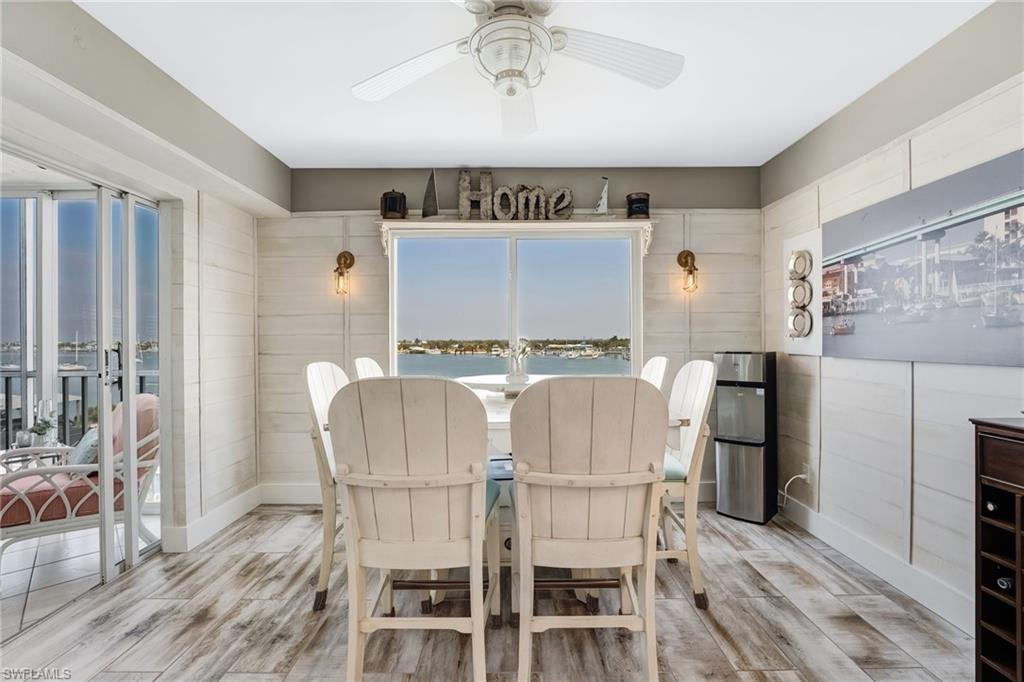 What a view from your Dining room table!