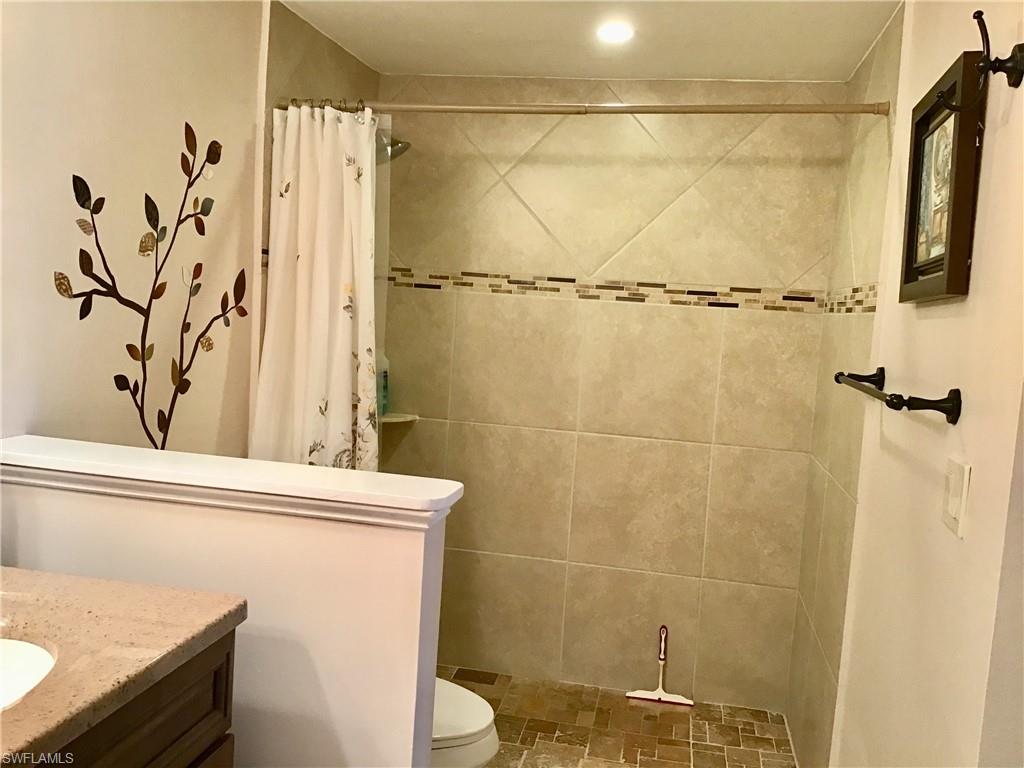 Primary bath with walk-in shower