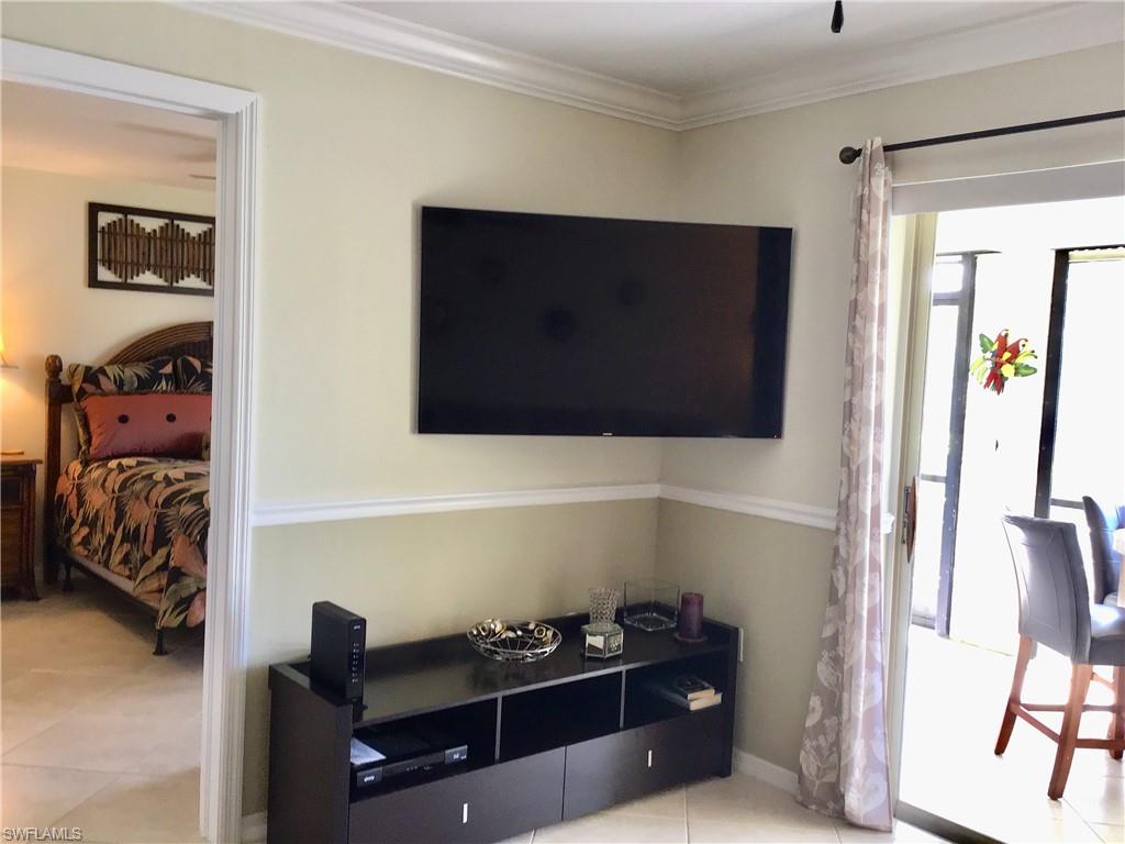 TV in the living area