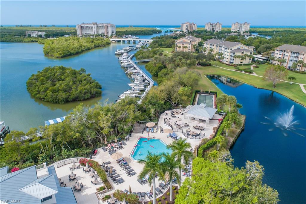 Marina with boat slips for purchase or lease