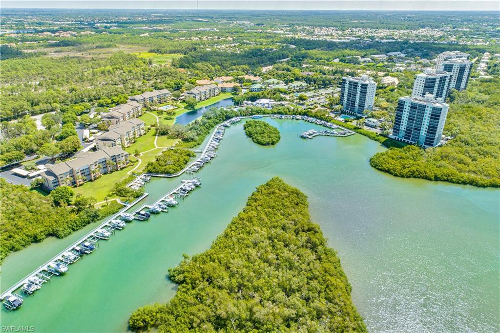 Marina with boat slips for purchase or lease