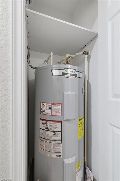 Water Heater Closet in Hallway