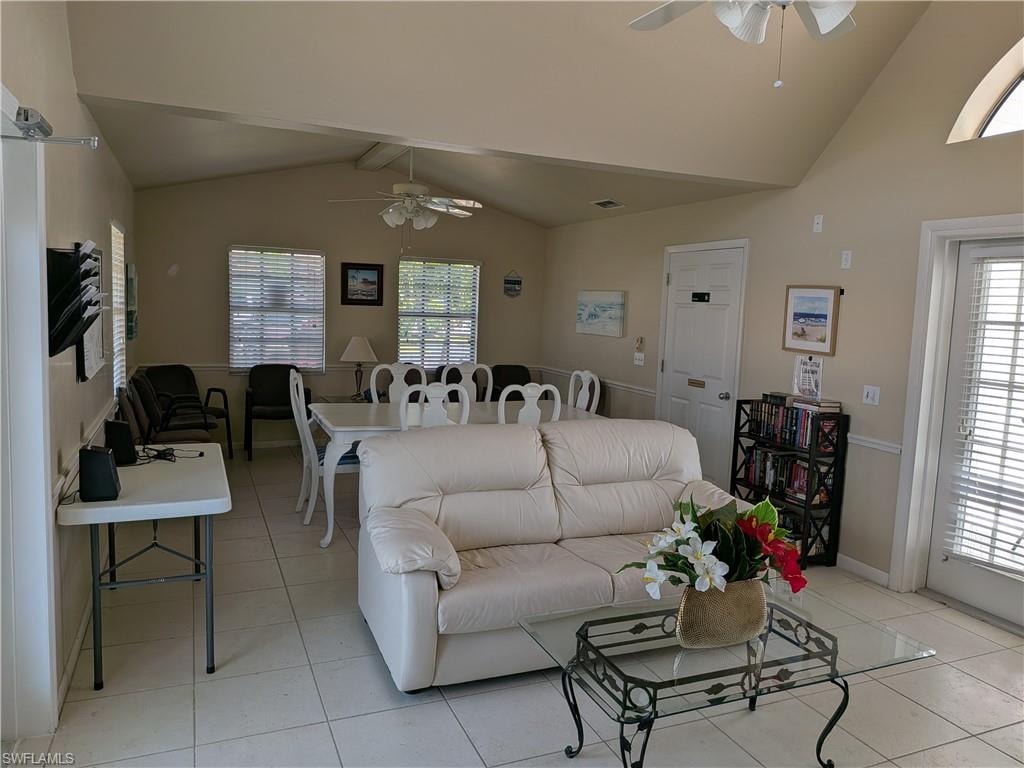 Clubhouse interior