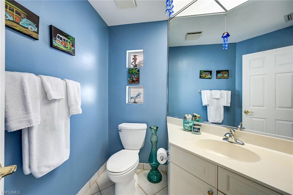 1/2 bath near 2nd Guest Bedroom