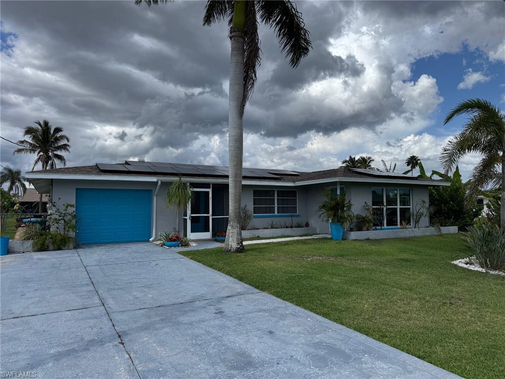 Great curb appeal and park up to four cars on your double wide driveway.