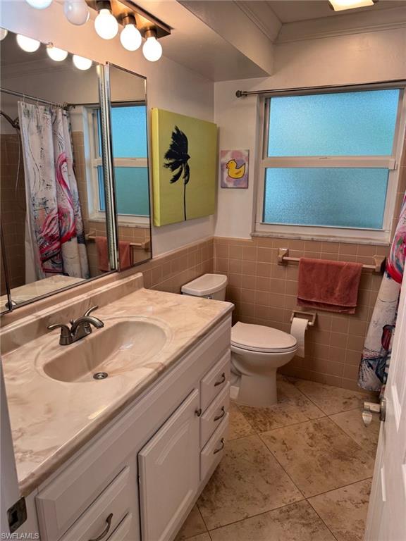 The guest bathroom