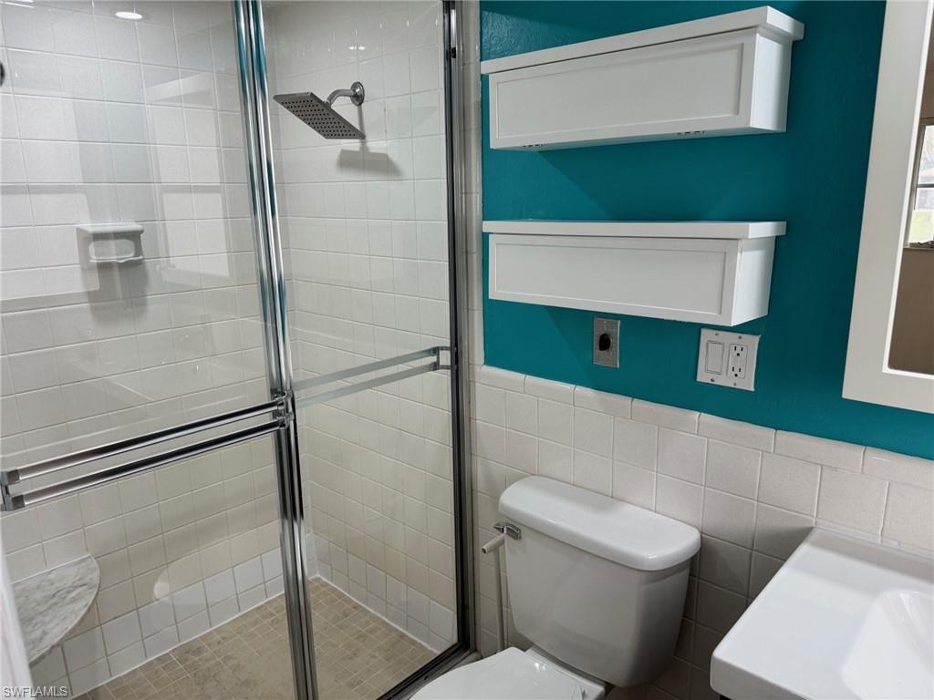 Main bath storage cabinets