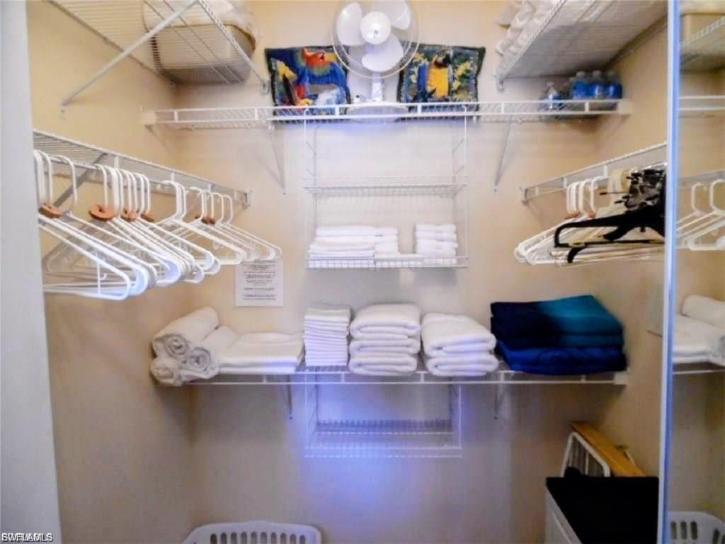 View of spacious closet