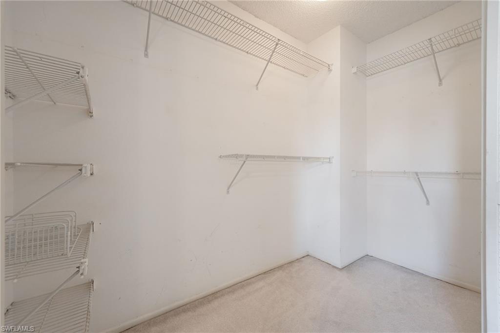 Primary walk in closet